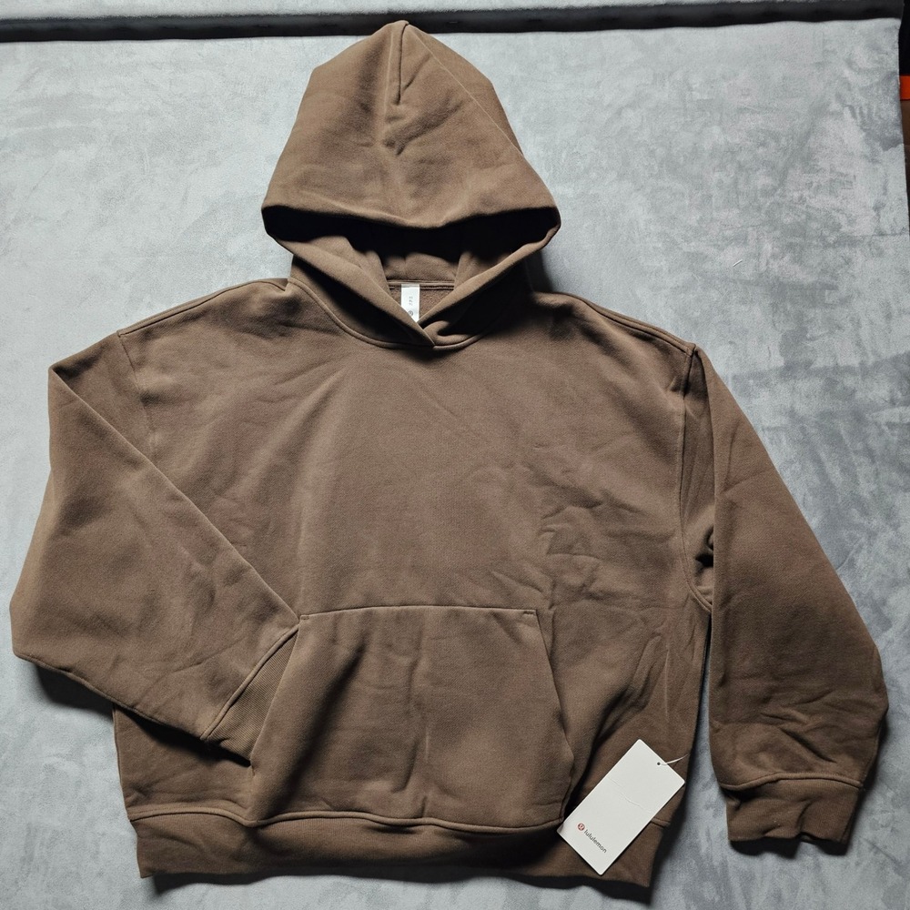 Lululemon Steady State Oversized Hoodie Walnut Brown WALC LW3KCRS XL New